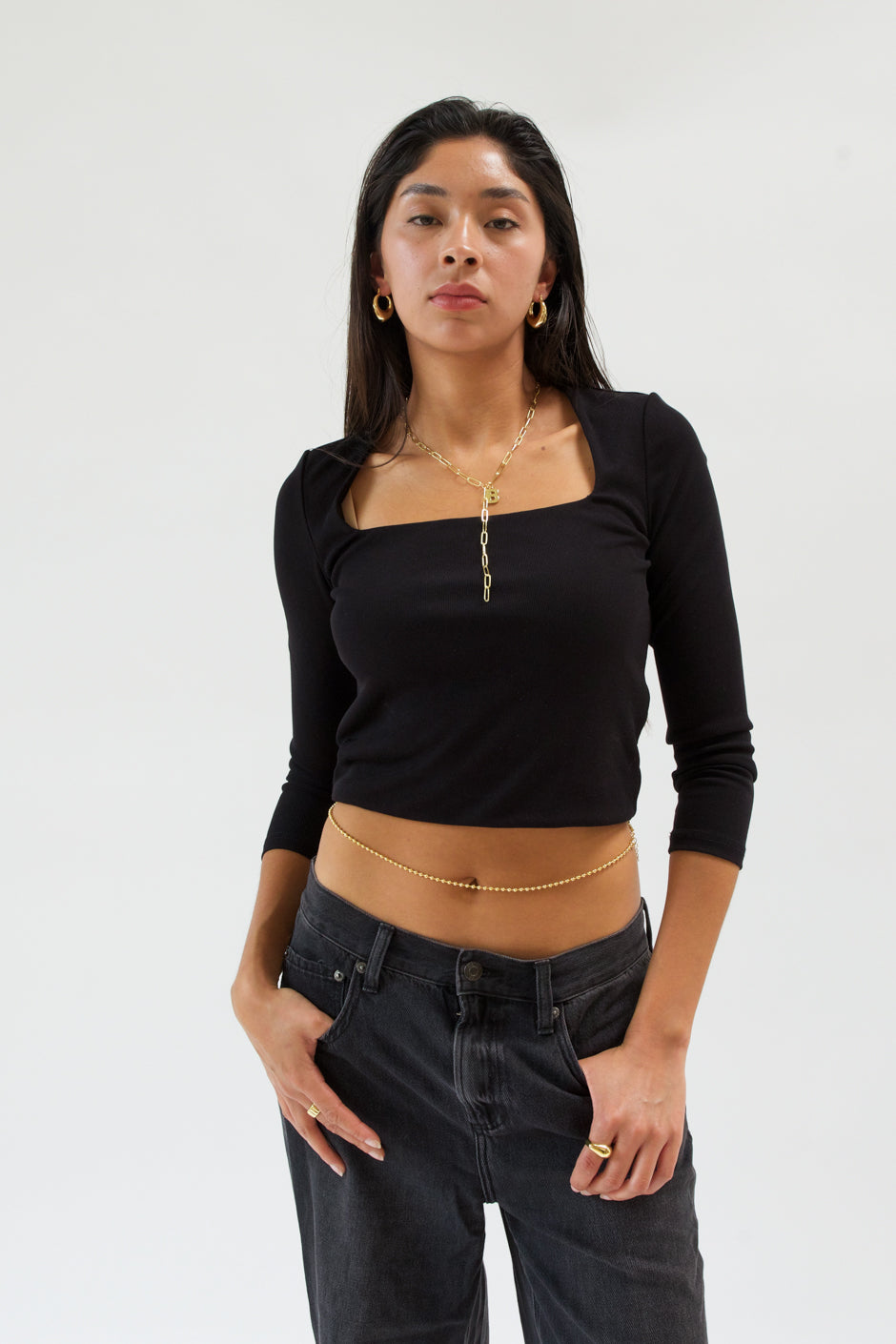 KYLIE GOLD BELLY WAIST CHAIN