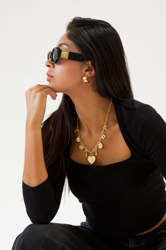 MANDI EARRINGS GOLD