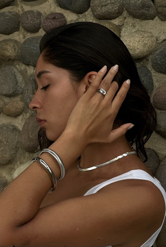 REMY SILVER RING