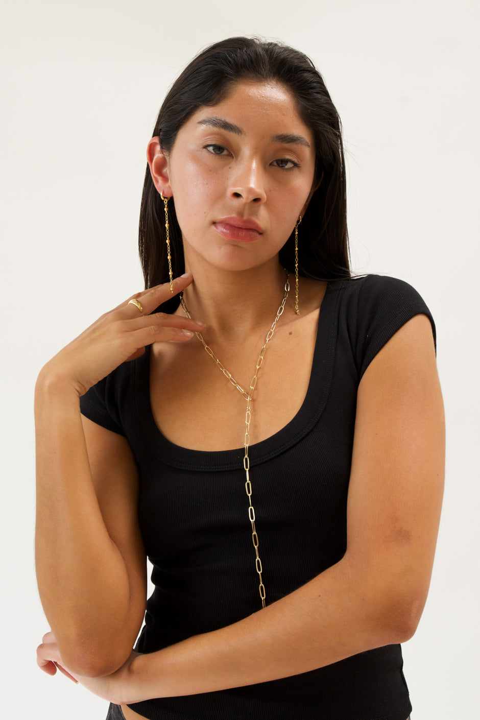 RIO GOLD EARRINGS