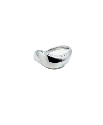 WAVE SILVER RING