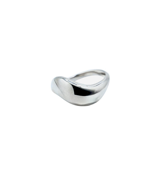 WAVE SILVER RING
